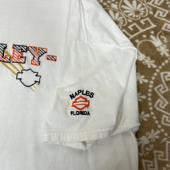 Harley-Davidson White Short Sleeve Tee - Picture 4 of 7
